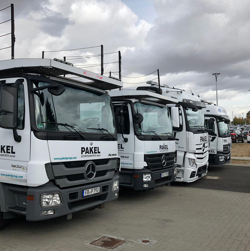 Lkw von Pakel Gütertransporte
